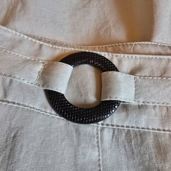 Lana Lee - Vintage Two-Piece Jacket & Skirt Set in Cream Tone, Black Polka Dots - Picture 10 of 16